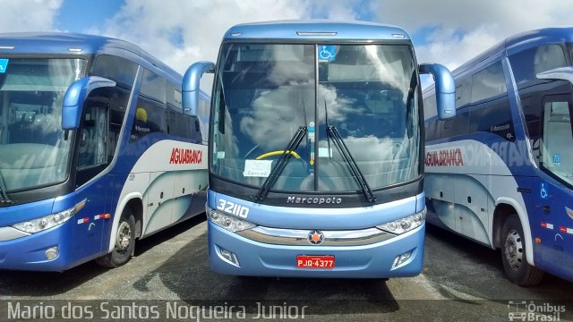 Viação Águia Branca 32110 na cidade de Camaçari, Bahia, Brasil, por Mario dos Santos Nogueira Junior. Número da foto: #4310725.