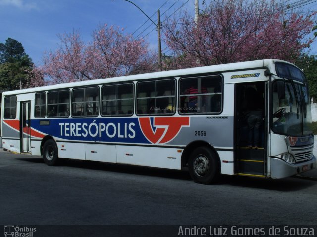 Viação Teresópolis 2056 na cidade de Teresópolis, Rio de Janeiro, Brasil, por André Luiz Gomes de Souza. Número da foto: #4312085.