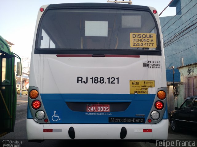 Viação Nossa Senhora da Penha RJ 188.121 na cidade de , por Felipe França. Número da foto: #4312107.
