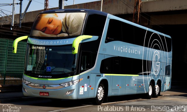 Viação Garcia 8921 na cidade de São Paulo, São Paulo, Brasil, por Cristiano Soares da Silva. Número da foto: #4311215.