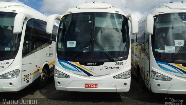 Empresas de Transportes Santana e São Paulo 2550 na cidade de Camaçari, Bahia, Brasil, por Mario Junior. Número da foto: #4310736.