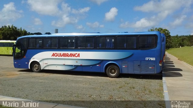 Viação Águia Branca 17760 na cidade de Camaçari, Bahia, Brasil, por Mario Junior. Número da foto: #4310730.