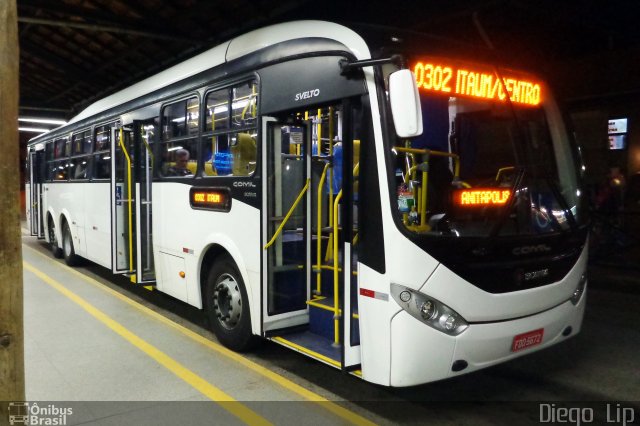 Gidion Transporte e Turismo 90021 na cidade de Joinville, Santa Catarina, Brasil, por Diego Lip. Número da foto: #4313779.