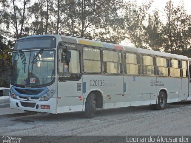 Transportes Litoral Rio C20135 na cidade de Rio de Janeiro, Rio de Janeiro, Brasil, por Leonardo Alecsander. Número da foto: #4314246.