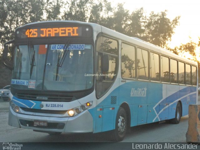 UniRio Transportes RJ 228.014 na cidade de Rio de Janeiro, Rio de Janeiro, Brasil, por Leonardo Alecsander. Número da foto: #4314262.