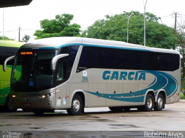 Viação Garcia 7856 na cidade de Maringá, Paraná, Brasil, por Robson Alves. ID da foto: 4316054.