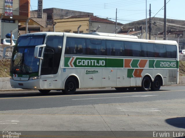 Empresa Gontijo de Transportes 20245 na cidade de Ribeirão Preto, São Paulo, Brasil, por Erwin  Luiz. Número da foto: #4315546.