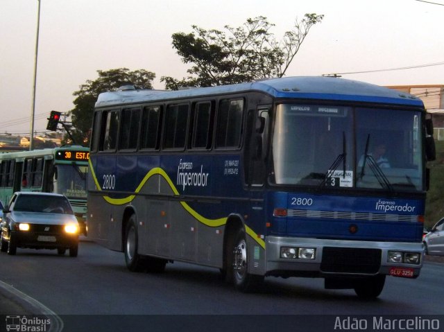 Expresso Imperador 2800 na cidade de Belo Horizonte, Minas Gerais, Brasil, por Adão Raimundo Marcelino. ID da foto: 4316619.