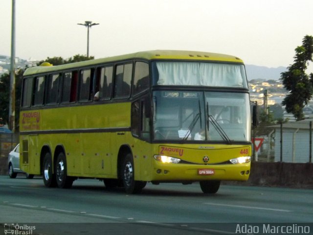 Zaqueu Turismo 448 na cidade de Belo Horizonte, Minas Gerais, Brasil, por Adão Raimundo Marcelino. ID da foto: 4316727.