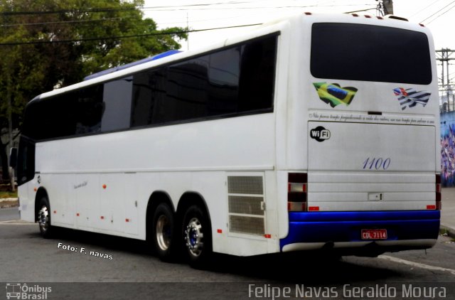 Ônibus Particulares 1100 na cidade de São Paulo, São Paulo, Brasil, por Felipe Navas Geraldo Moura . Número da foto: #4315845.