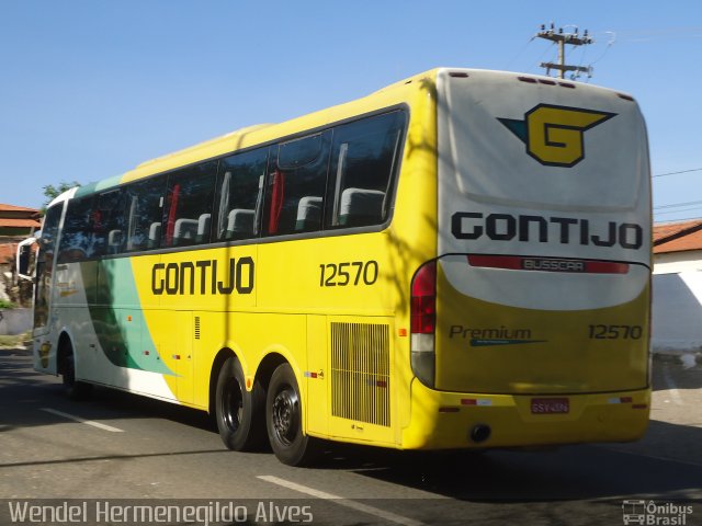 Empresa Gontijo de Transportes 12570 na cidade de Teresina, Piauí, Brasil, por Wendel Hermenegildo Alves. Número da foto: #4316255.