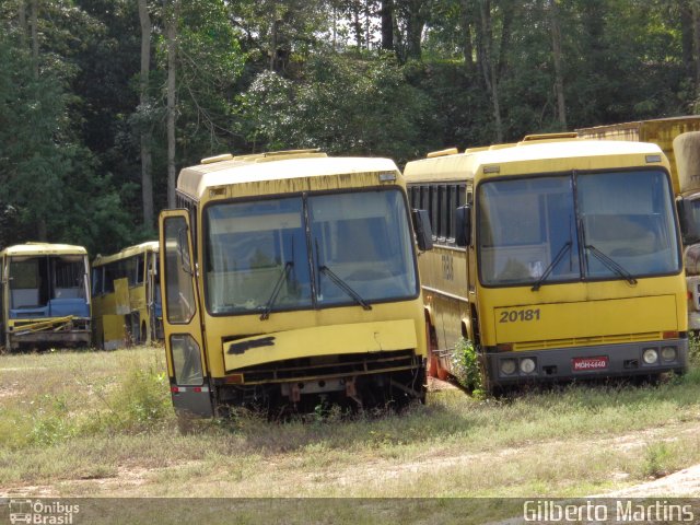 Viação Itapemirim 20181 na cidade de Cachoeiro de Itapemirim, Espírito Santo, Brasil, por Gilberto Martins. ID da foto: 4316699.