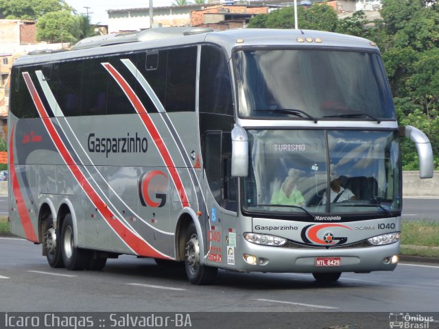 Gasparzinho Turismo 1040 na cidade de Salvador, Bahia, Brasil, por Ícaro Chagas. Número da foto: #4316411.