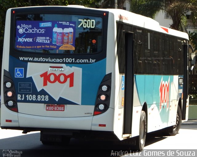 Auto Viação 1001 RJ 108.828 na cidade de Niterói, Rio de Janeiro, Brasil, por André Luiz Gomes de Souza. ID da foto: 4316887.