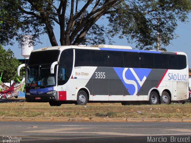Viação São Luiz 3355 na cidade de Abadiânia, Goiás, Brasil, por Marcio  Bruxel. Número da foto: #4315865.