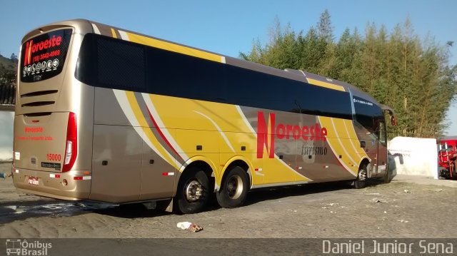 Noroeste Turismo e Transporte 15000 na cidade de Ouro Preto, Minas Gerais, Brasil, por Daniel Junior Sena. ID da foto: 4317900.