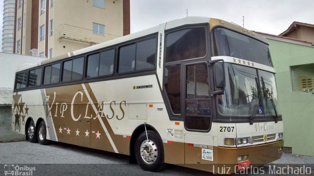 Vip Class Tur 2707 na cidade de São José, Santa Catarina, Brasil, por Luiz Carlos Machado. Número da foto: #4317538.