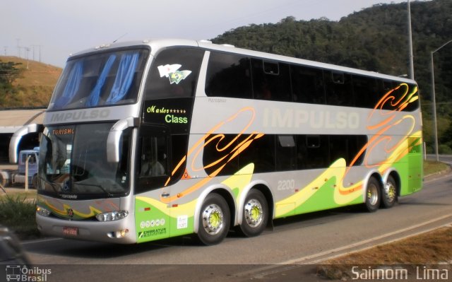 Impulso Turismo e Transportes 2200 na cidade de Viana, Espírito Santo, Brasil, por Saimom  Lima. ID da foto: 4319056.