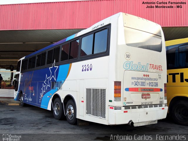 Global Travel - Operadora Global Tour 2320 na cidade de João Monlevade, Minas Gerais, Brasil, por Antonio Carlos Fernandes. Número da foto: #4318044.