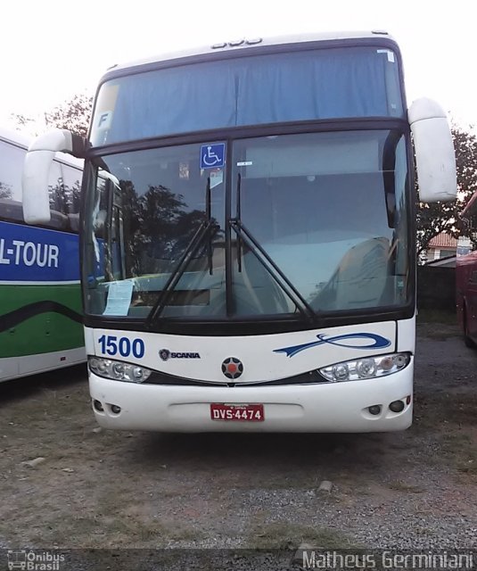 Princesa D'Oeste Fretamento e Turismo 1500 na cidade de São Caetano do Sul, São Paulo, Brasil, por Matheus Germiniani. Número da foto: #4317553.