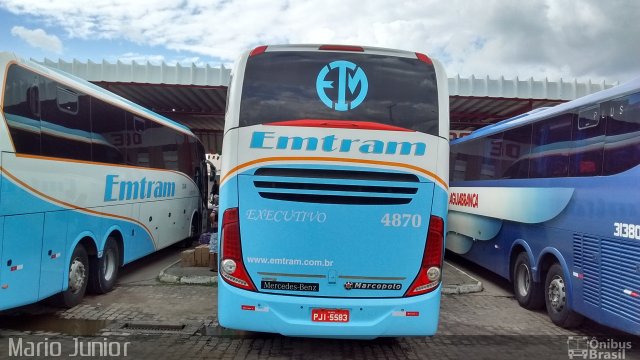 Emtram 4870 na cidade de Ipirá, Bahia, Brasil, por Mario Junior. Número da foto: #4317788.