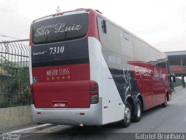 Expresso São Luiz 7310 na cidade de Osasco, São Paulo, Brasil, por Gabriel Brunhara. ID da foto: 4319359.