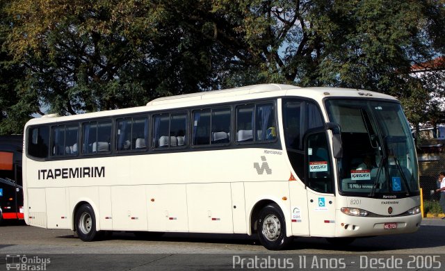 Viação Itapemirim 8201 na cidade de São Paulo, São Paulo, Brasil, por Cristiano Soares da Silva. Número da foto: #4318502.