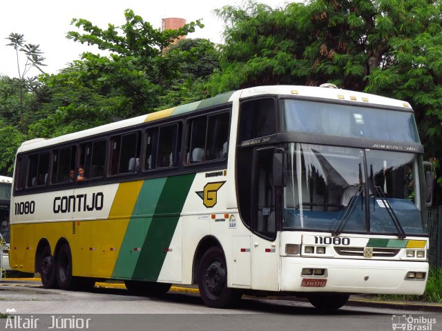 Empresa Gontijo de Transportes 11080 na cidade de São Paulo, São Paulo, Brasil, por Altair Júnior. ID da foto: 4319182.