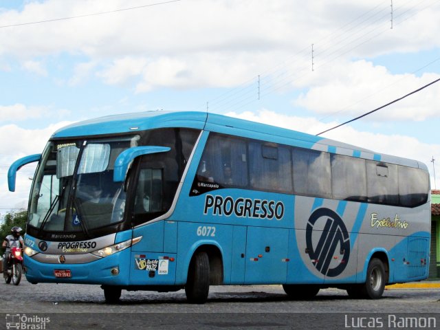 Auto Viação Progresso 6072 na cidade de Serra Talhada, Pernambuco, Brasil, por Lucas Ramon. ID da foto: 4319367.