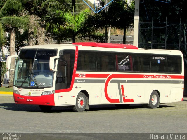 Carioca Turística 9402 na cidade de Teresópolis, Rio de Janeiro, Brasil, por Renan Vieira. ID da foto: 4321121.