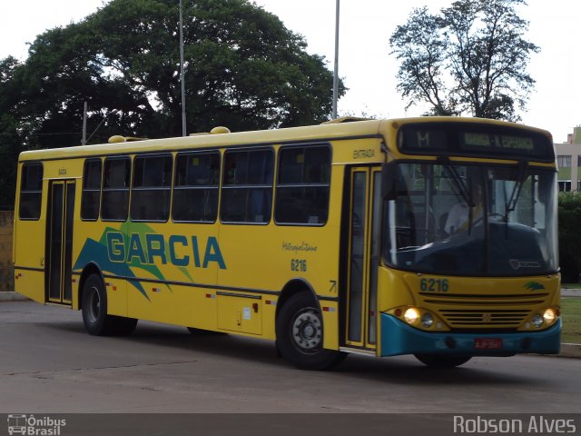 Viação Garcia 6216 na cidade de Maringá, Paraná, Brasil, por Robson Alves. Número da foto: #4320228.