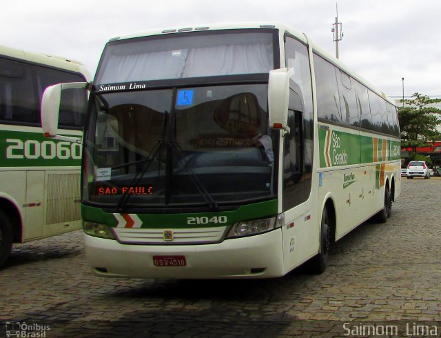 Cia. São Geraldo de Viação 21040 na cidade de Viana, Espírito Santo, Brasil, por Saimom  Lima. Número da foto: #4321174.