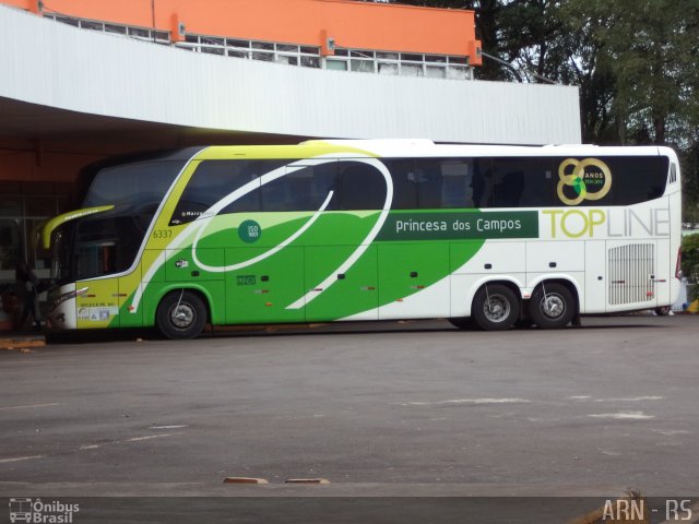 Expresso Princesa dos Campos 6337 na cidade de Francisco Beltrão, Paraná, Brasil, por Alexandre Rodrigo. Número da foto: #4320454.