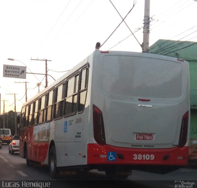 Viação Cruzeiro > Viação Sidon 38109 na cidade de Belo Horizonte, Minas Gerais, Brasil, por Lucas Henrique . ID da foto: 4323034.