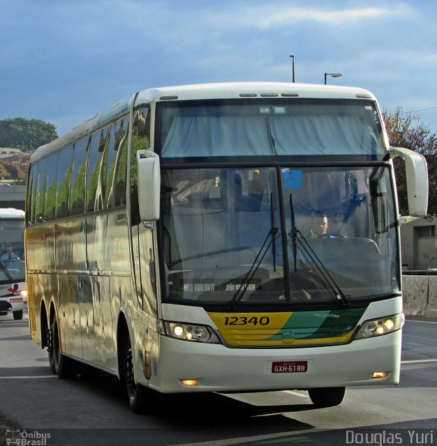 Empresa Gontijo de Transportes 12340 na cidade de Belo Horizonte, Minas Gerais, Brasil, por Douglas Yuri. Número da foto: #4323833.