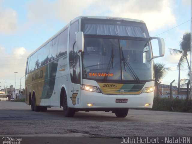 Empresa Gontijo de Transportes 20185 na cidade de Natal, Rio Grande do Norte, Brasil, por John Herbert. Número da foto: #4323828.