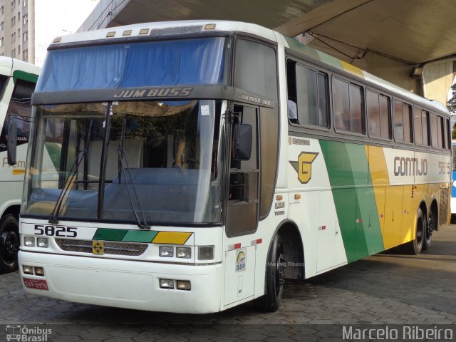 Empresa Gontijo de Transportes 5825 na cidade de Belo Horizonte, Minas Gerais, Brasil, por Marcelo Ribeiro. ID da foto: 4324808.