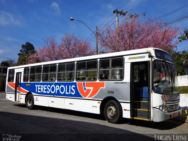 Viação Teresópolis 2056 na cidade de Teresópolis, Rio de Janeiro, Brasil, por Lucas Lima. Número da foto: #4325567.