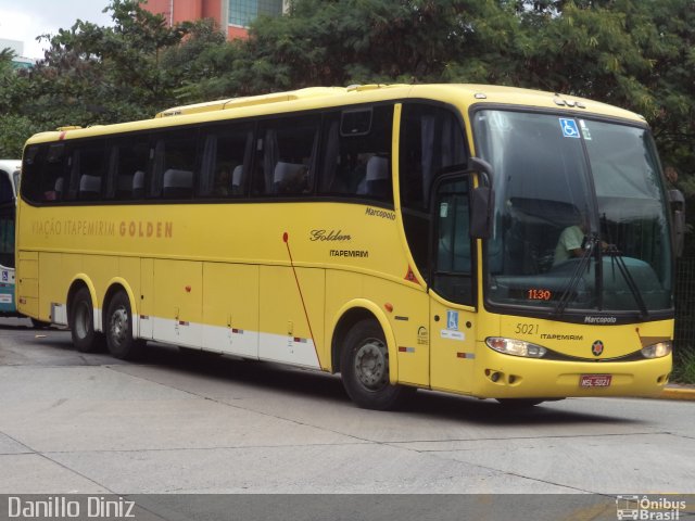 Viação Itapemirim 5021 na cidade de São Paulo, São Paulo, Brasil, por Douglas Jesus. ID da foto: 4326317.