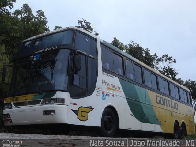 Empresa Gontijo de Transportes 11460 na cidade de João Monlevade, Minas Gerais, Brasil, por Natã  Souza. Número da foto: #4325750.