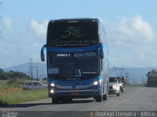 Soares Turismo e Fretamento 3015 na cidade de Messias, Alagoas, Brasil, por Rodrigo Fonseca. Número da foto: #4324849.