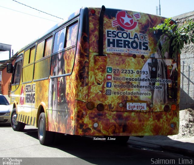 Ônibus Particulares auto escola na cidade de Vila Velha, Espírito Santo, Brasil, por Saimom  Lima. ID da foto: 4324254.