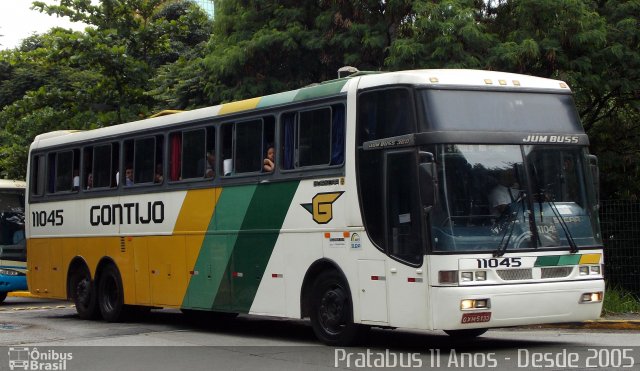 Empresa Gontijo de Transportes 11045 na cidade de São Paulo, São Paulo, Brasil, por Cristiano Soares da Silva. ID da foto: 4326895.