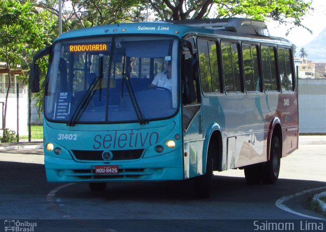 Viação Grande Vitória 31402 na cidade de Vitória, Espírito Santo, Brasil, por Saimom  Lima. ID da foto: 4326815.