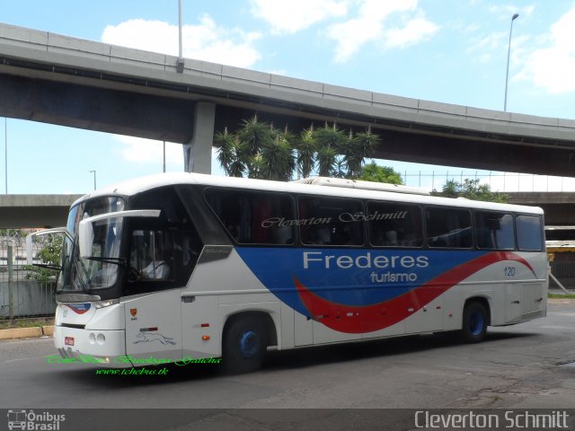 Expresso Frederes > Frederes Turismo 120 na cidade de Porto Alegre, Rio Grande do Sul, Brasil, por Cleverton Schmitt. Número da foto: #4328009.