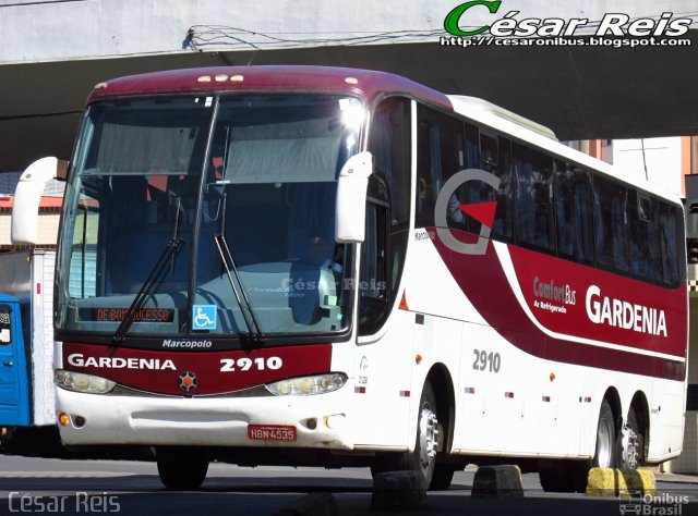 Expresso Gardenia 2910 na cidade de Belo Horizonte, Minas Gerais, Brasil, por César Ônibus. Número da foto: #4327288.