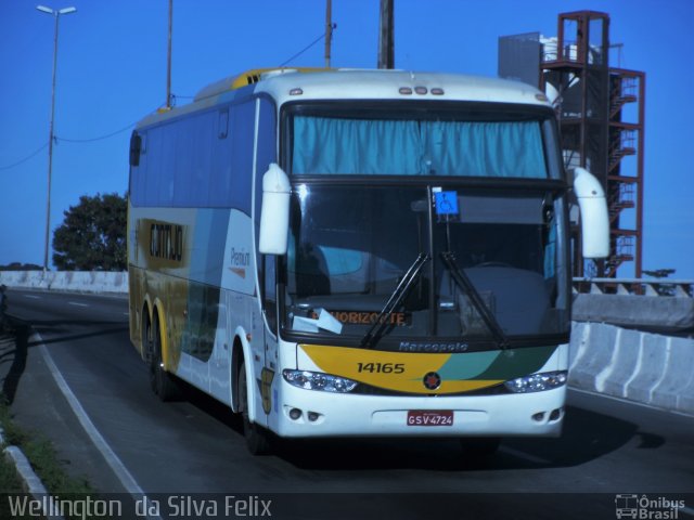 Empresa Gontijo de Transportes 14165 na cidade de Vitória, Espírito Santo, Brasil, por Wellington  da Silva Felix. Número da foto: #4327369.