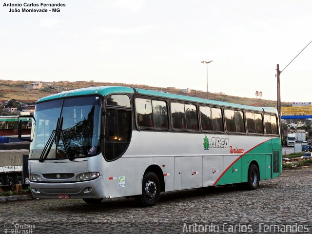 Arca Turismo 7497 na cidade de João Monlevade, Minas Gerais, Brasil, por Antonio Carlos Fernandes. Número da foto: #4330022.