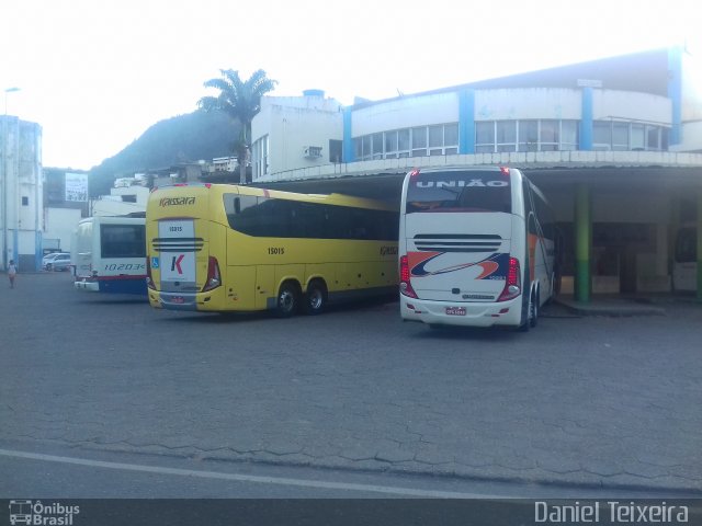 Expresso União 10261 na cidade de Manhuaçu, Minas Gerais, Brasil, por Daniel Teixeira . ID da foto: 4328906.