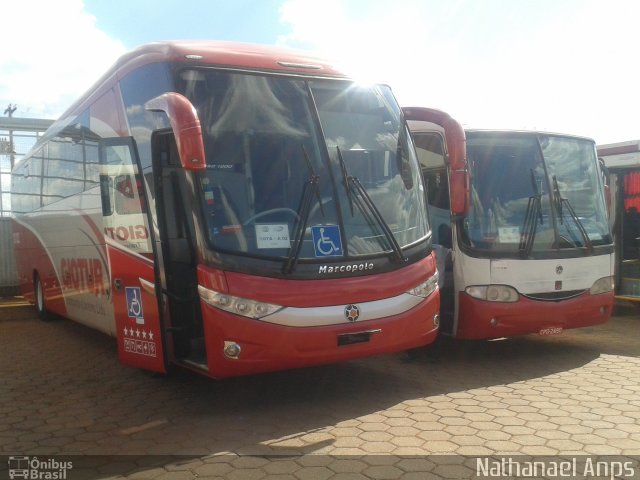 Giotur Transportes e Turismo 21122 na cidade de Anápolis, Goiás, Brasil, por Nathanael de Jesus  Azevedo. Número da foto: #4328768.